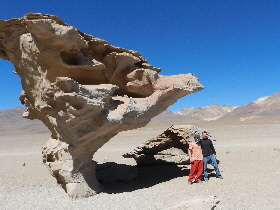 am Arbol de Piedra