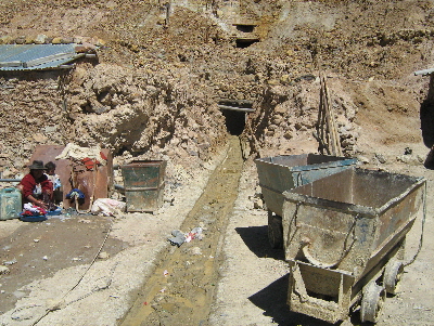 Potosi Mine am Cerro Rico