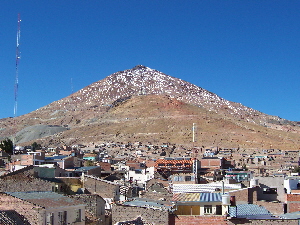 Potosi mit Cerro Rico